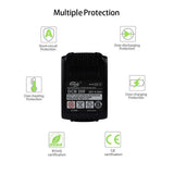 【2pack】 Sankeup Replace for Dewalt 20V Battery 6.0Ah Lithium-ion Battery DCB205 DCB205-2 DCB206 DCB207 DCB204 DCB203 DCB201 DCB200 DCB180 DCD/DCF/DCG/DCS Series 20V Dewalt Battery