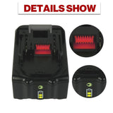 2 PACK 18V 4.0Ah BL1840B Lithium-Ion Replace for Makita 18V Battery BL1830 BL1840 BL1850 BL1860 LXT-400 18-Volt Cordless Power Tools Batteries with LED Power Display