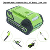 Epowon 5000mAh Replacement Greenworks G-MAX 40V Lithium Battery for 29472 29462 29252 20202 22262 25312 Cordless Chainsaw Power Tools