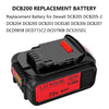 2Pack 6.0Ah 20V DCB205 for Dewelt , Lithium-ion Battery for Dewalt DCB203 DCB204 DCB205 DCB205-2 DCB180 DCD985B DCD771C2 DCS355D1 DCD790B Cordless power tools