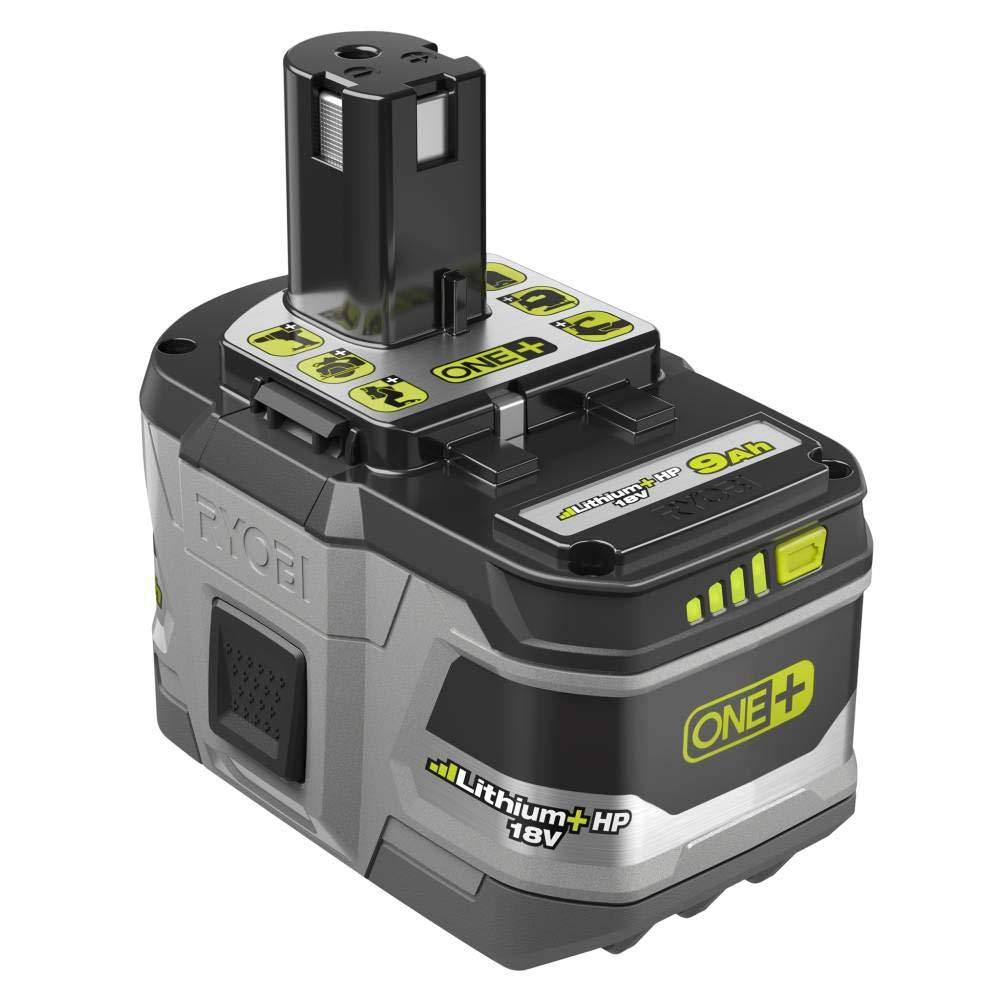 Ryobi 18-Volt Lithium + HP High Capacity 9.0 Ah Battery