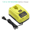 2 Packs Replace for Dewalt 18V Battery and DC9310 Charger for Dewalt 7.2V 9.6V 12V 14.4V 18V Ni-Cd Ni-Mh Batteries