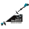 Makita XRU09PT1 18V X2 (36V) LXT Lithium-Ion Brushless Cordless String Trimmer Kit with 4 Batteries (5.0Ah), Teal