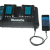 Makita DC18RD 18V Lithium-Ion Dual Port Rapid Optimum Charger (Renewed)