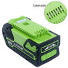 Epowon 5000mAh Replacement Greenworks G-MAX 40V Lithium Battery for 29472 29462 29252 20202 22262 25312 Cordless Chainsaw Power Tools