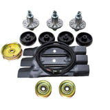 Lawn Mower Deck Rebuild Kit for John Deere D140 Blade Pully Belt Wheel Spindle GY20454 GY20867 GY20962 GY21098 AM137757 AM141035 GX21784 GY20852 GX20571 GX21833 GY20629 GY20110 GY20067 GY22172 GX10168