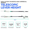 LiTHELi 40V 10 inches Cordless Pole Saw with 2.5AH Battery and Charger