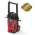 Mighty Clean MC1800 Electric Pressure Washer with Live Hose Reel and Turbo Nozzle, Red/Black