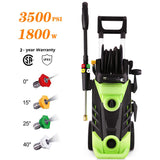 Homdox 3500 PSI Electric Pressure Washer, 2.60 GPM Power Washer Electric High Pressure Cleaner Machine