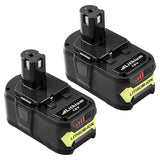 6.0Ah for Ryobi 18v Battery for Ryobi Lithium Battery One Plus P100 P102 P104 P105 P108 P107 2-P