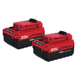 PORTER-CABLE Porter Cable PCC685LP 20V Max 4.0 Amp Hours Lithium Power Tool Battery, 2PK