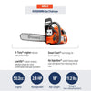 Husqvarna 18 Inch 445e II Gas Chainsaw