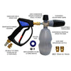 MTM Hydro Professional Premium 28 Special Spray Gun and Foam Cannon Kit with Stainless and Brass Fittings