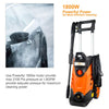 2180 PSI 2.4 GPM 15-Amp Electric Pressure Washer 1800W Power Cleaner Machine with Sprayer and High Pressure Hose