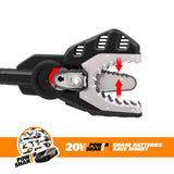 WORX WG320 JawSaw 20V PowerShare Cordless Electric Chainsaw with Auto-Tension