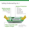 Lithium Roomba Replacement Battery For iRobot Roomba 980, 960, 890, 690, 614, 900, 800, 700, 600, 500 Series and Scooba 450, 4400mAh - UL&CE Certified Battery Pack