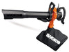 WORX WG518 12 Amp 2-Speed Leaf Blower, Mulcher & Vacuum, 10