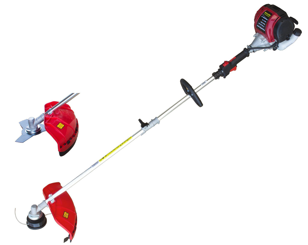 PowerSmart PS4531 Gas String Strimmer Brush Cutter, Red and Black