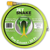 JetSnake Sewer Jetter - 50 FT Drain Cleaner for Your Gas Pressure Washer