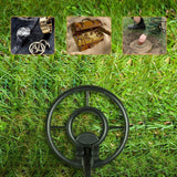 Meterk Underground Metal Detector, High Sensitivity Handheld Metal Detector for Yard, Gold Digger Treasure Hunter Metal Finder Treasures Seeking Tool with Headphone
