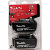 Makita BL1850B-2 18V LXT Lithium-Ion 5.0Ah Battery Twin Pack